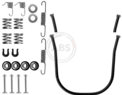 Комплектующие, тормозная колодка A.B.S. 0634Q