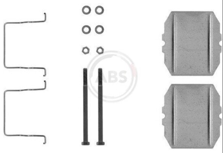 Комплектующие, колодки дискового тормоза A.B.S. 1053Q