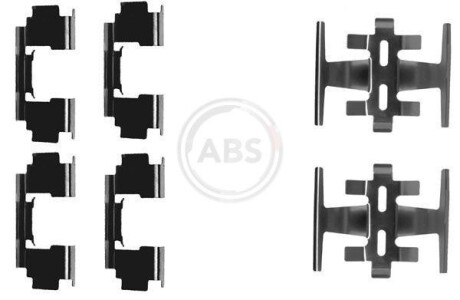 Комплектующие, колодки дискового тормоза A.B.S. 1088Q