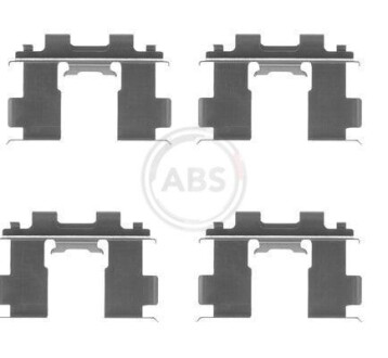 Комплектующие, колодки дискового тормоза A.B.S. 1205Q