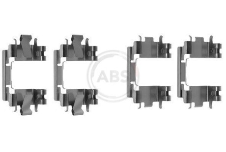 Комплектующие, колодки дискового тормоза A.B.S. 1257Q