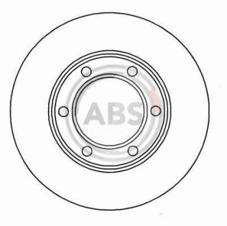 Тормозной диск A.B.S. 15575