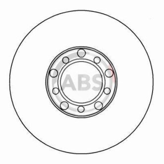 Тормозной диск A.B.S. 15743