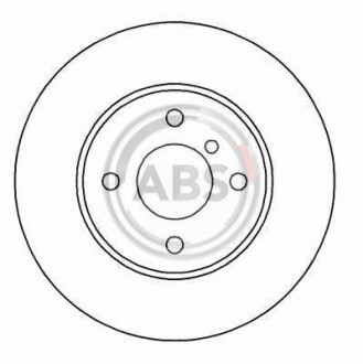 Тормозной диск A.B.S. 15766