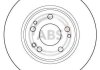 Тормозной диск A.B.S. 15789 (фото 2)