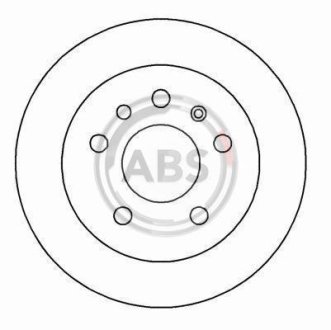 Тормозной диск A.B.S. 15818