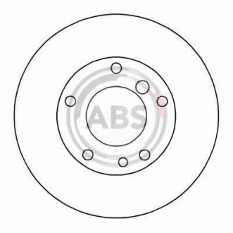 Тормозной диск A.B.S. 15867 (фото 1)
