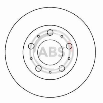 Тормозной диск A.B.S. 15933 (фото 1)