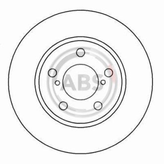 Тормозной диск A.B.S. 16138 (фото 1)