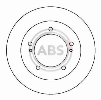 Тормозной диск A.B.S. 16294