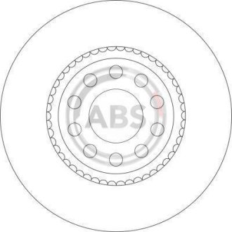 Гальмiвнi диски A.B.S. 16328 (фото 1)