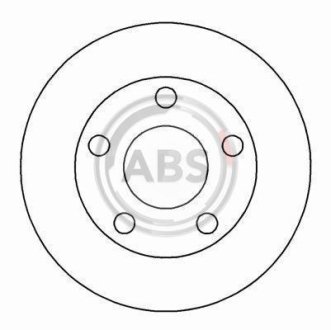 Тормозной диск A.B.S. 16442