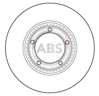 Тормозной диск A.B.S. 16565