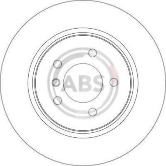 Тормозной диск A.B.S. 17026