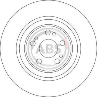 Диск гальмівний A.B.S. 17037