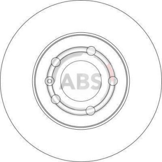Тормозной диск A.B.S. 17059