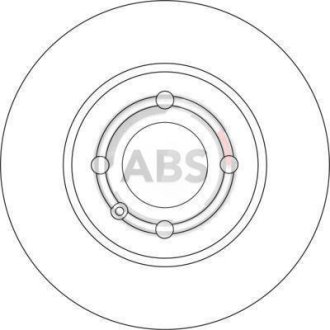 Тормозной диск A.B.S. 17195