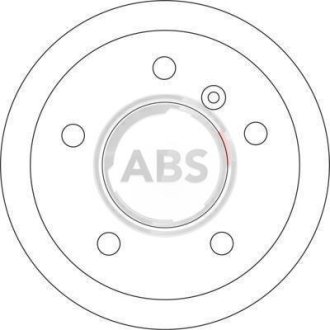 Тормозной диск A.B.S. 17347