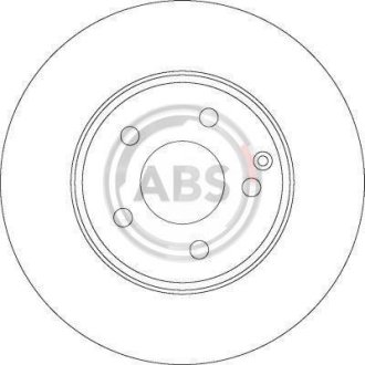 Тормозной диск A.B.S. 17403 (фото 1)
