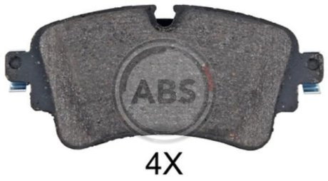 Тормозные колодки дисковые A.B.S. 35114 (фото 1)