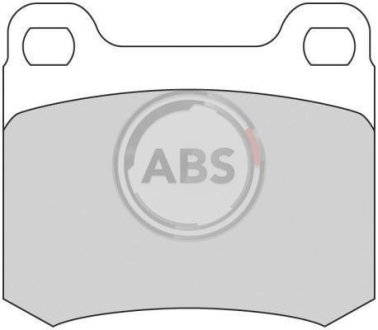 Колодки гальмівні дискові задні комплект A.B.S. 36498/1 (фото 1)