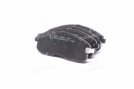 Тормозные колодки передние (17.0mm) Nissan Maxima 2.0QX 12/95;3.0i -94 Teana A.B.S. 36691 (фото 1)