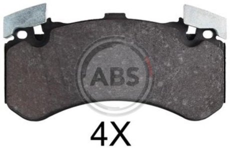 Колодки гальмівні дискові, комплект A.B.S. 37894