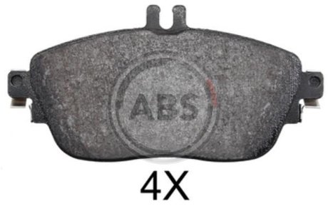 Колодки гальмівні дискові, комплект A.B.S. 37911 (фото 1)