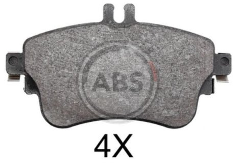 Колодки гальмівні дискові, комплект A.B.S. 37912 (фото 1)