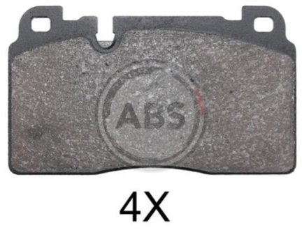Колодки гальмівні дискові, комплект A.B.S. 37959 (фото 1)