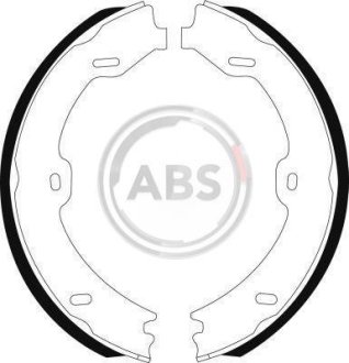 Колодки гальмівні дискові, комплект A.B.S. 9141 (фото 1)