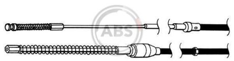 Трос, стояночная тормозная система A.B.S. K12886 (фото 1)