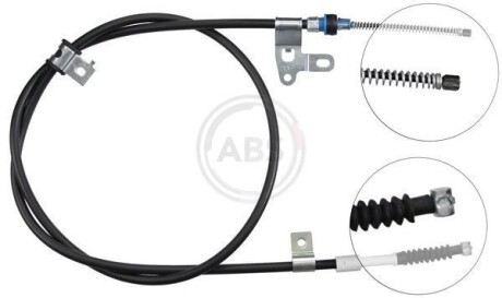 Трос, стояночная тормозная система A.B.S. K19308