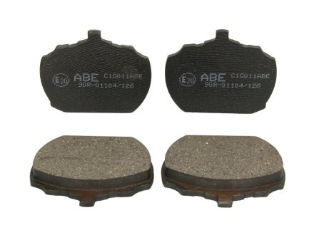 Колодки гальмівні дискові, комплект ABE C1G011ABE