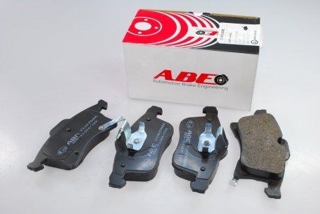 Колодки гальмівні дискові, комплект ABE C1X033ABE (фото 1)