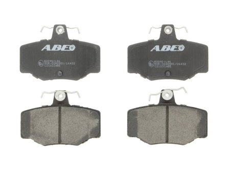 Колодки гальмівні дискові, комплект ABE C21031ABE (фото 1)