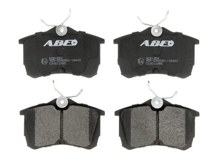 Колодки гальмівні дискові, комплект ABE C24011ABE (фото 1)