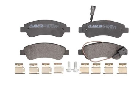 Колодки гальмівні дискові, комплект ABE C2F018ABE