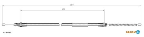 Трос ручного тормоза ADRIAUTO 4102201