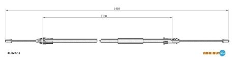Трос ручного тормоза ADRIAUTO 4102771