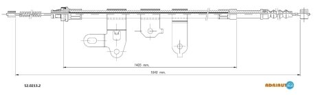 Трос ручного тормоза ADRIAUTO 5202132