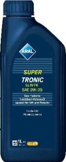 Олива моторна Super Tronic LL IV FE SAE 0W20 (1 Liter) ARAL 15F45F