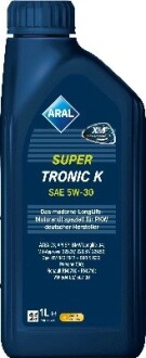 Олива моторна Super Tronic K SAE 5W30 (1 Liter) ARAL 15F475