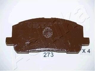 Колодки гальмівні дискові, комплект ASHIKA 50-02-273 (фото 1)