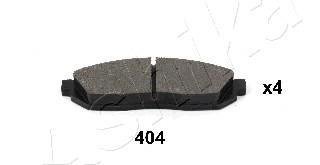 Колодки гальмівні дискові, комплект ASHIKA 50-04-404