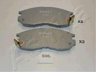 Колодки гальмівні дискові, комплект ASHIKA 50-05-530 (фото 1)