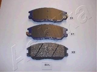 Колодки гальмівні дискові, комплект ASHIKA 500SS01 (фото 1)