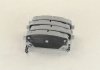Колодки гальмівні задні дискові HYUNDAI H-1 (вир-во) ASHIKA 51-0K-K07 (фото 1)