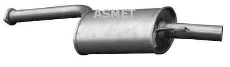 Средний глушитель выхлопных газов ASMET 01.023