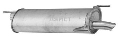 Глушник вихлопних газів кінцевий ASMET 05.099